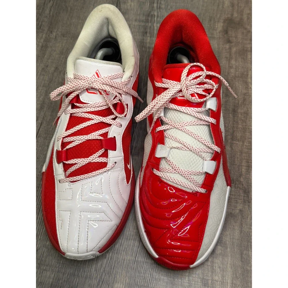 Nike Giannis Immortality 3 Thanks For Sharing Red White FV1933-600 Mens Size 11
